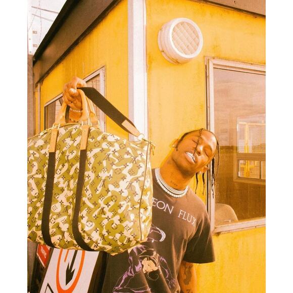 Louis Vuitton x Marc jacobs Takashi Murakami Camouflage monogram keepall 55 - Picture 12 of 12